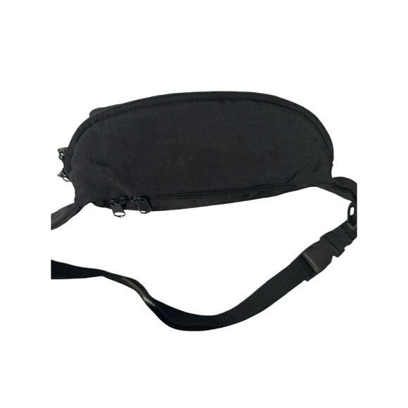 VTG Walt Disney World Character Spell Out Black Fanny Pack Mickey Embroidered - Picture 8 of 16